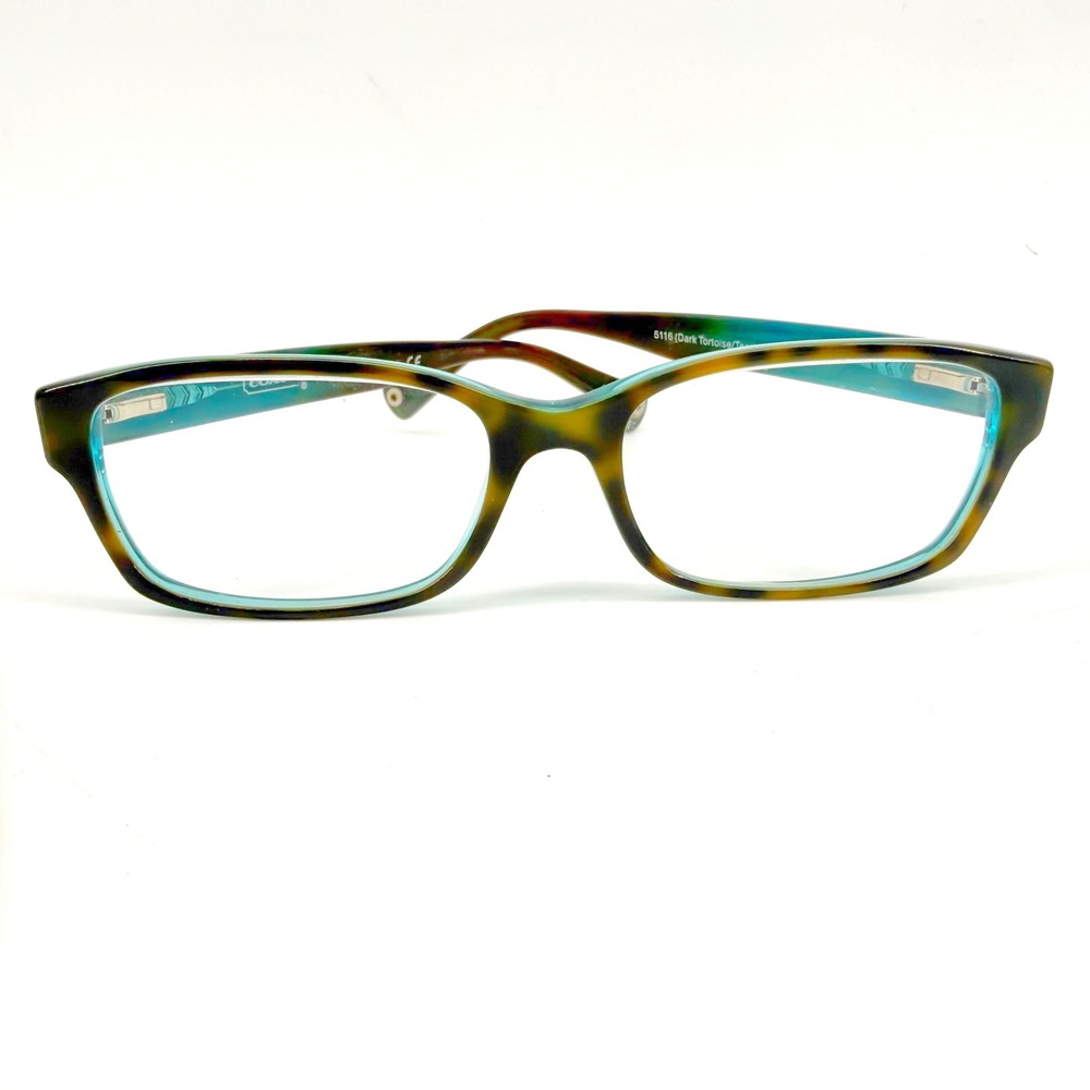 Coach Brooklyn Eyeglasses Women 52-16-135 Dark Tortoise HC 6040 Authenic